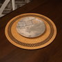 Hermia Seljuk - Honey Juego de Salvamanteles de Madera (4 piezas)
